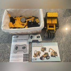 Like NEW Ingenious Machines build your own construction RC toys